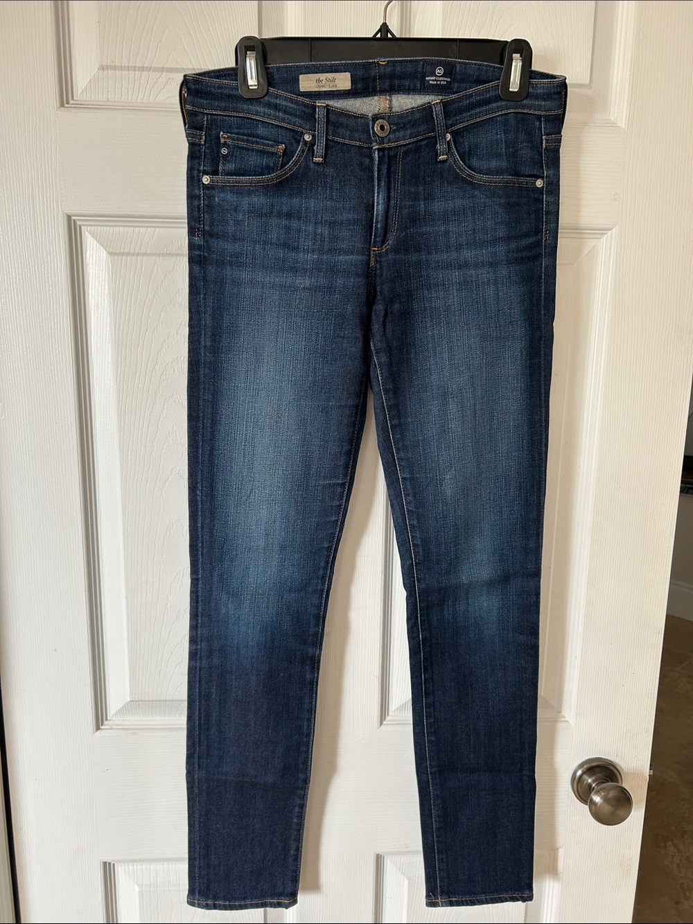 Ag Jeans - the Stilt  - cigarette leg  Adriano Goldschmied Dark Indigo